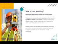 Land Surveying Overview