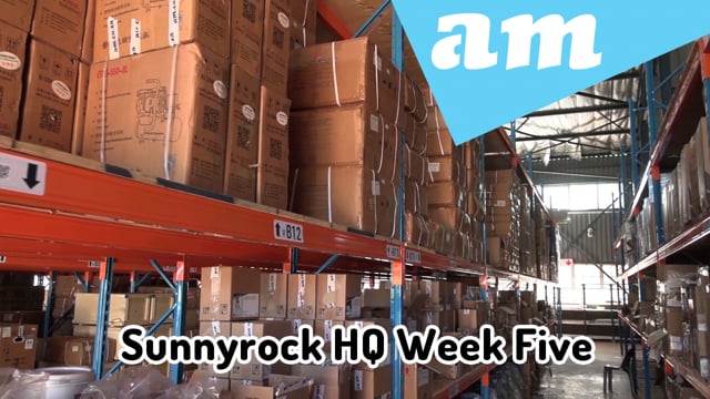 Week Five 2023 Vlog of Sunnyrock HQ, Showroom, Storage & Security Upgrades Progressed