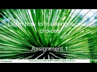 Assignment #1 - Set Your Career Objectives