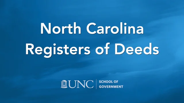 Register of Deeds | Carteret County, NC - Official Website