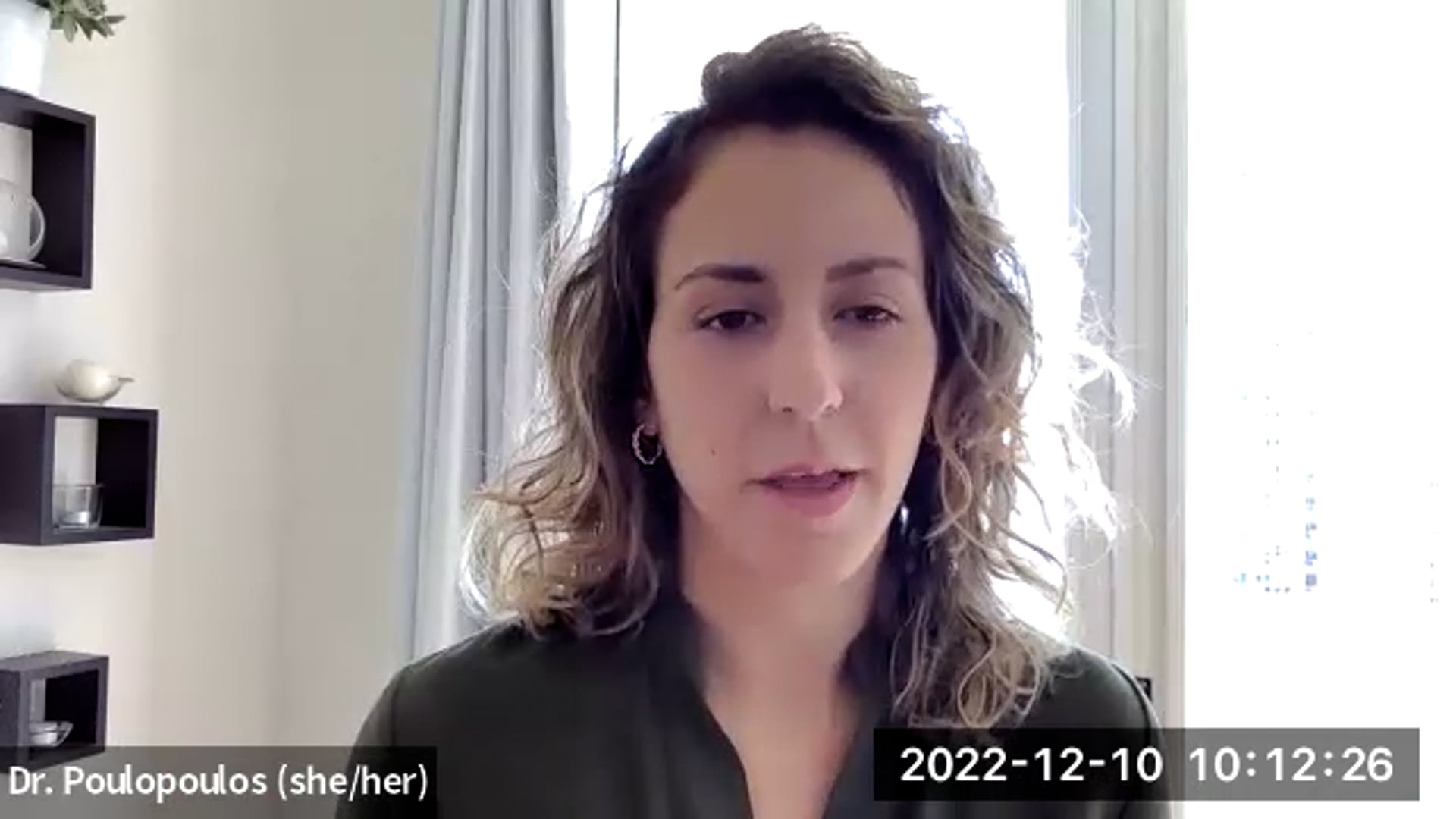 Dr. Natasha Poulopoulos