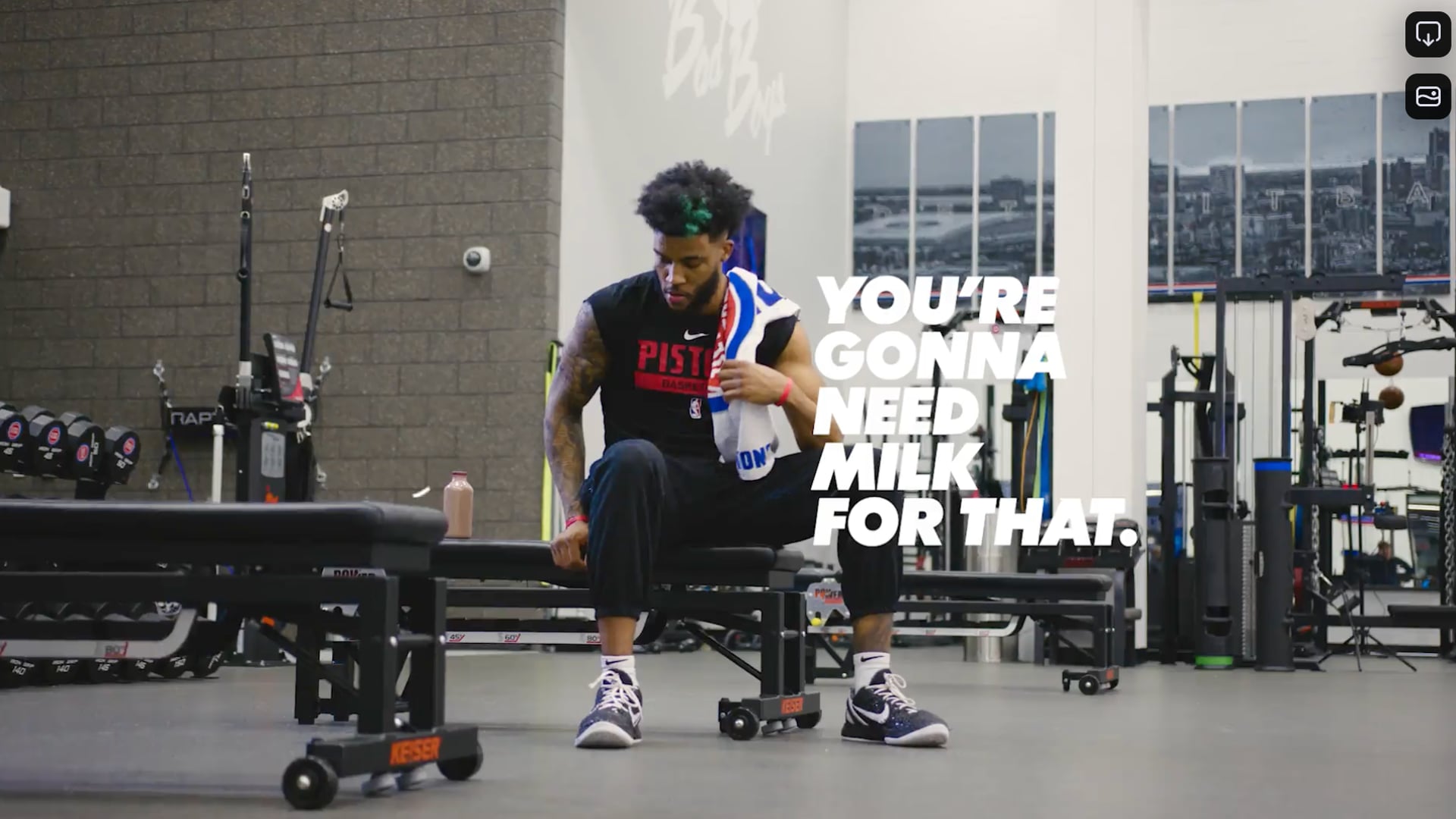 NBA Detroit Pistons | Saddiq Bey | #MILK