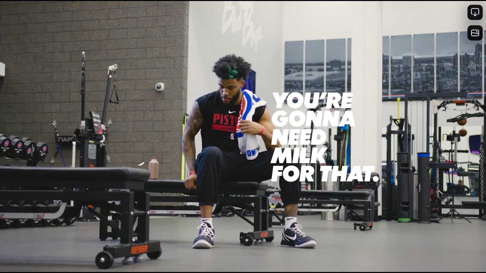 NBA Detroit Pistons | Saddiq Bey | #MILK