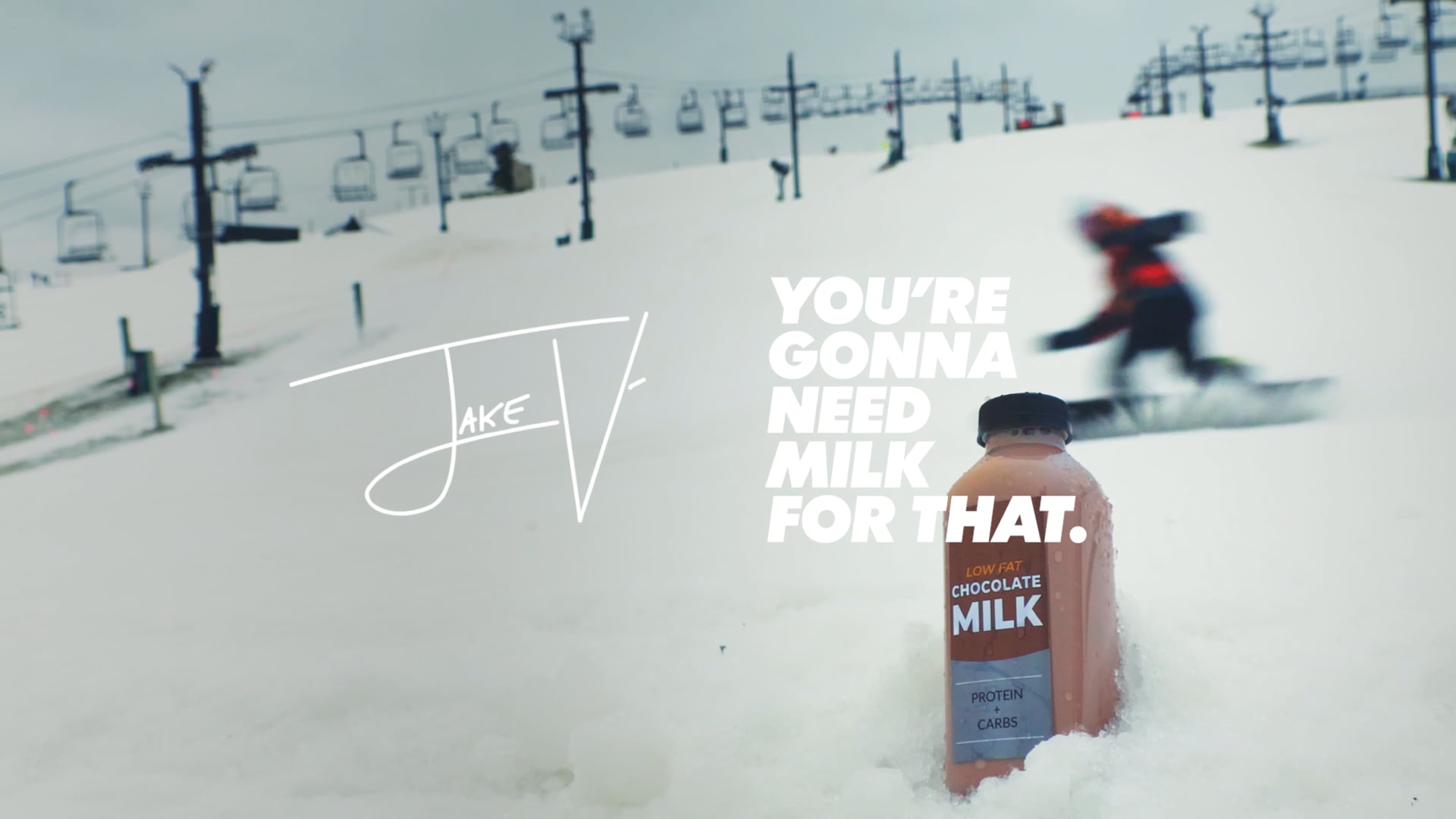 Olympic Snowboarder | Jake Vedder | Milk