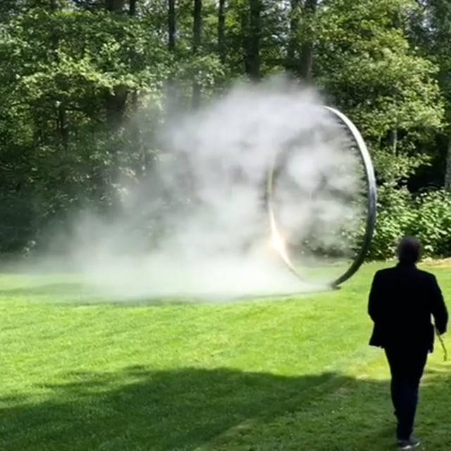 [Blog post '766'] @studioolafureliasson Instagram video