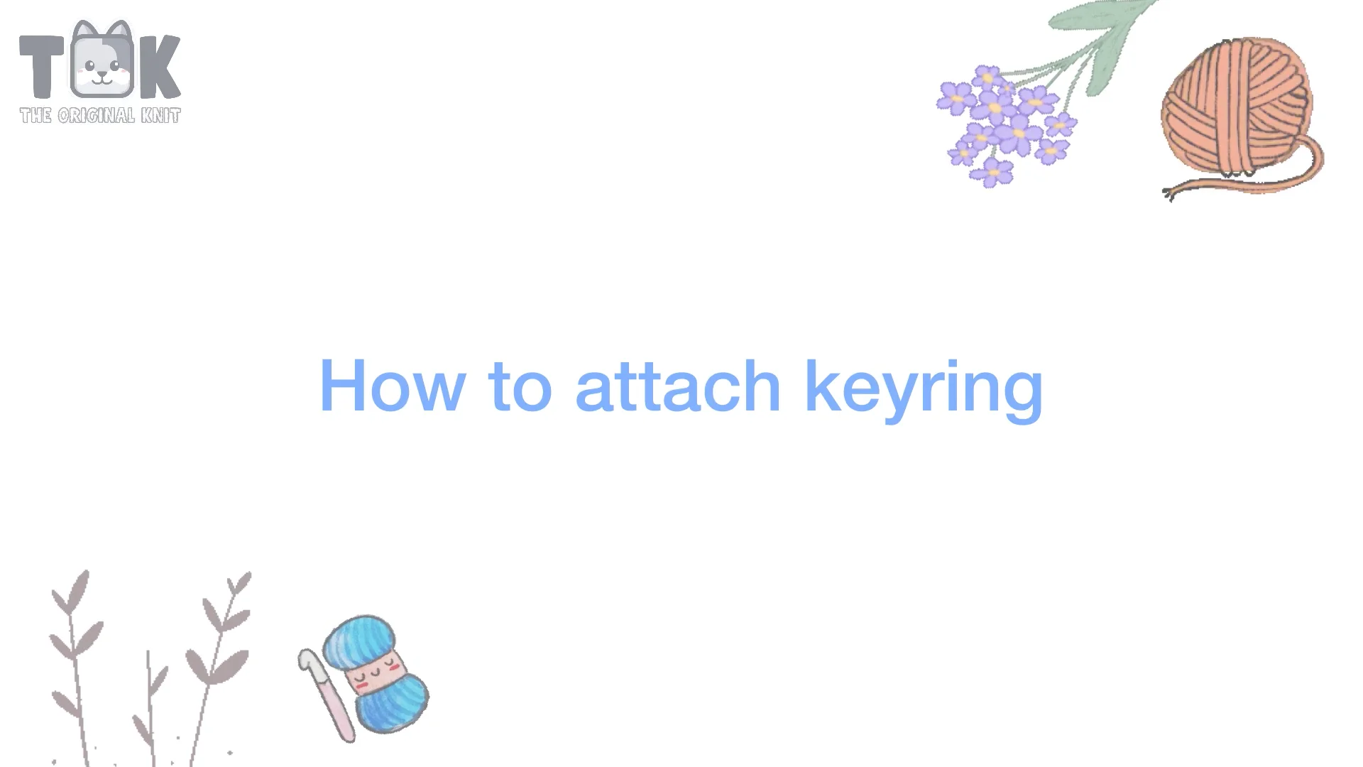 How to attach a key ring on Vimeo