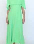 Video: DRESS GRACIE GREEN GEORGETTE