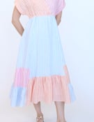 Vídeo: VESTIDO LIBBY BLUE LINEN STRIPE