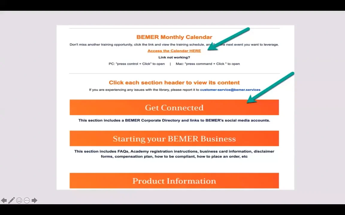 BEMER TEAM UP Calendar Info on Vimeo