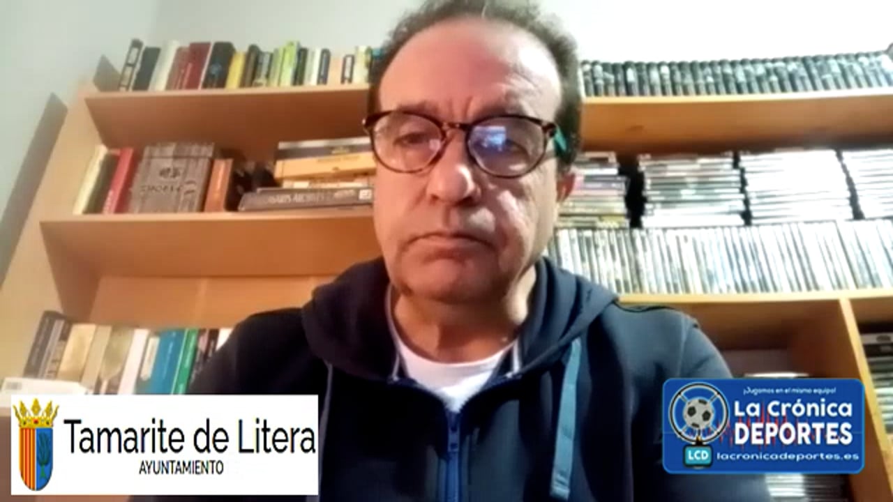 FÉLIX JIMÉNEZ (Entrenador Tamarite) SD Ejea 5-0 CDJ Tamarite / Jornada 20 / 3ª División
