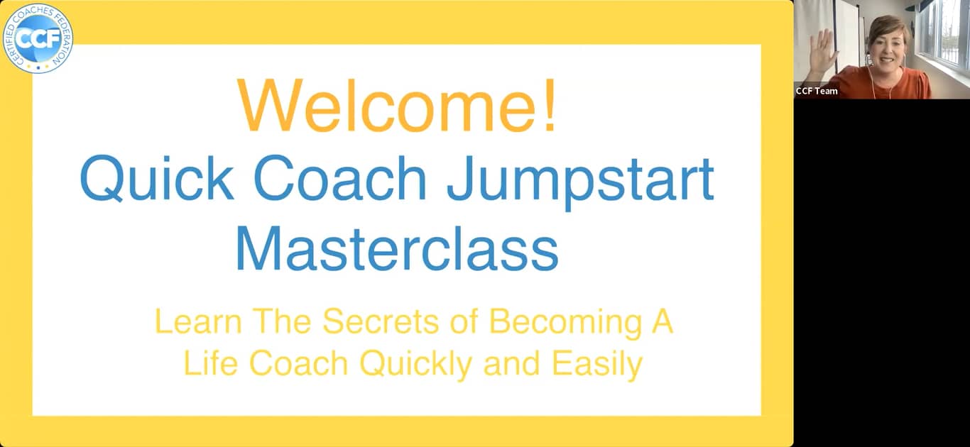 CCF Quick Coach Jumpstart Masterclass Feb 7, 2023 on Vimeo