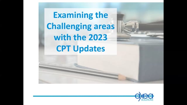 Examining the Challenging Areas with the 2023 CPT® Updates