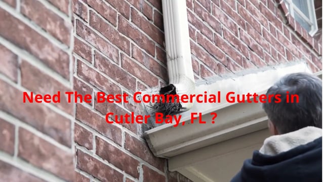 CAG Solutions Rain Gutters : Commercial Gutters in Cutler Bay, FL