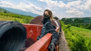 Train Surfing Journey Across Serbia