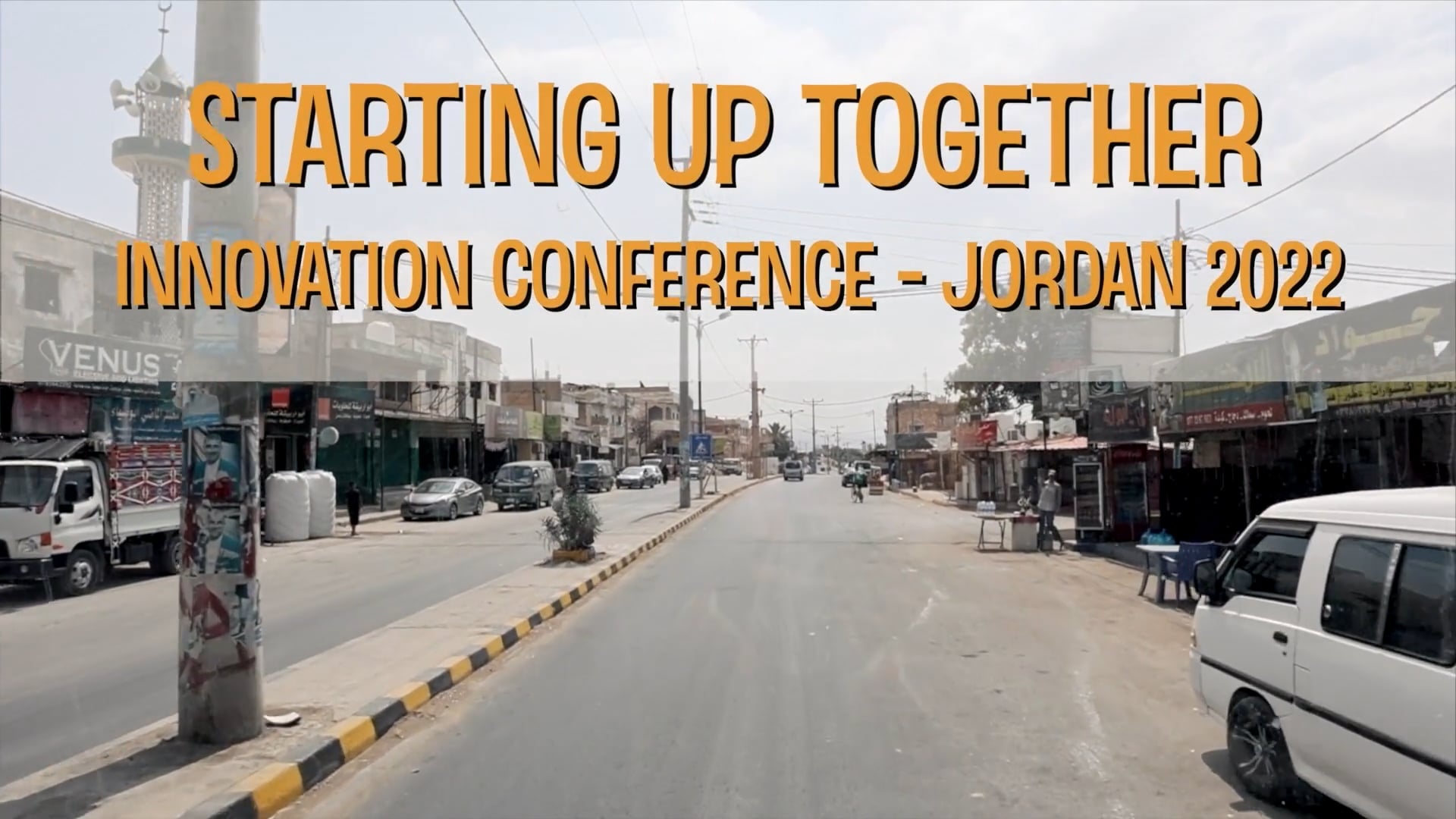 Peres Center for Peace & Innovation. Starting Up Together - Innovation Conference | Jordan 2022