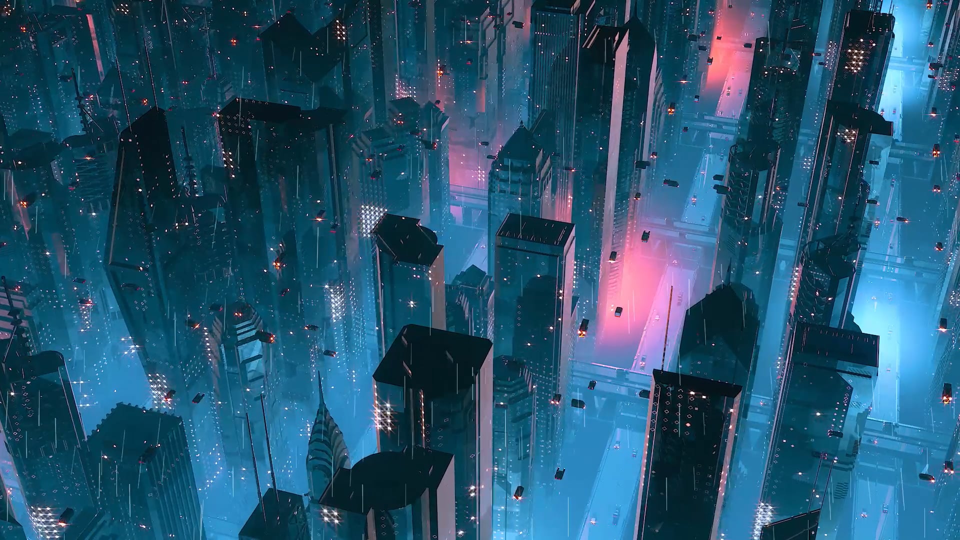 Futuristic City 2500