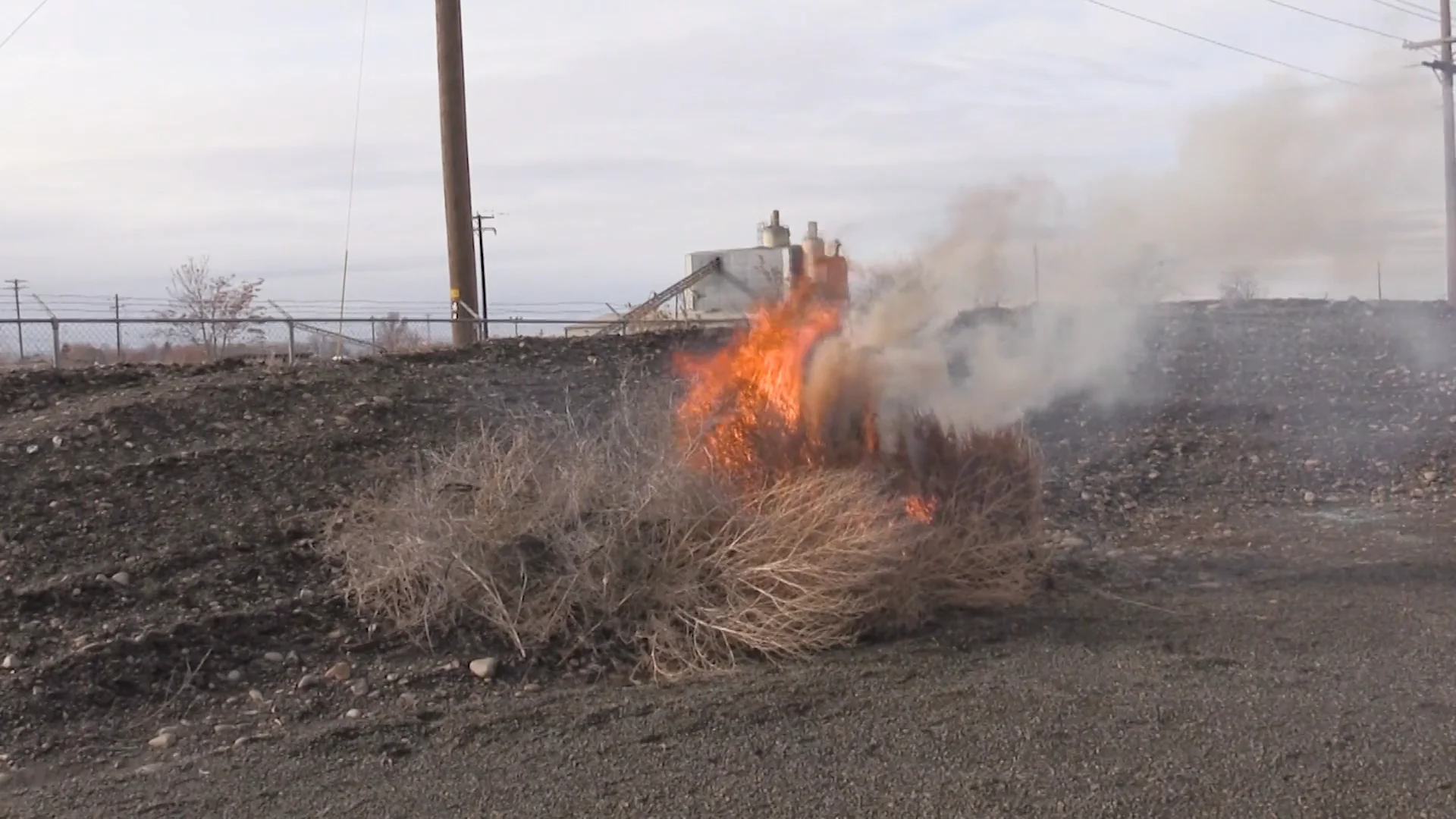 Dry Brush Fire Hazard on Vimeo