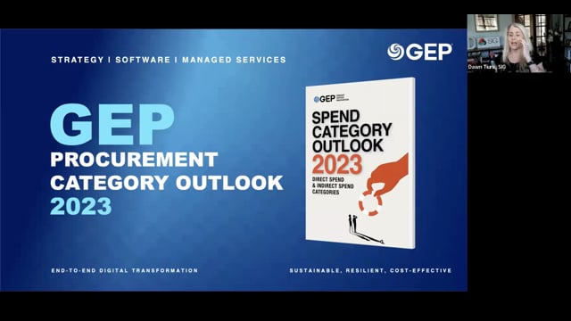 GEP’s 2023 Spend Category Outlook, presented by GEP | 2.7.2023