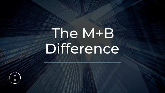 The M+B Difference - Join Our Team On Vimeo