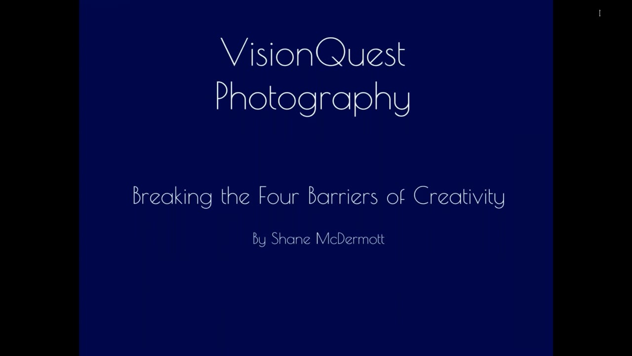 Breaking the Four Barriers of Creativity w/ Shane McDermott