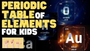 ASL Periodic Table of Elements for Kids