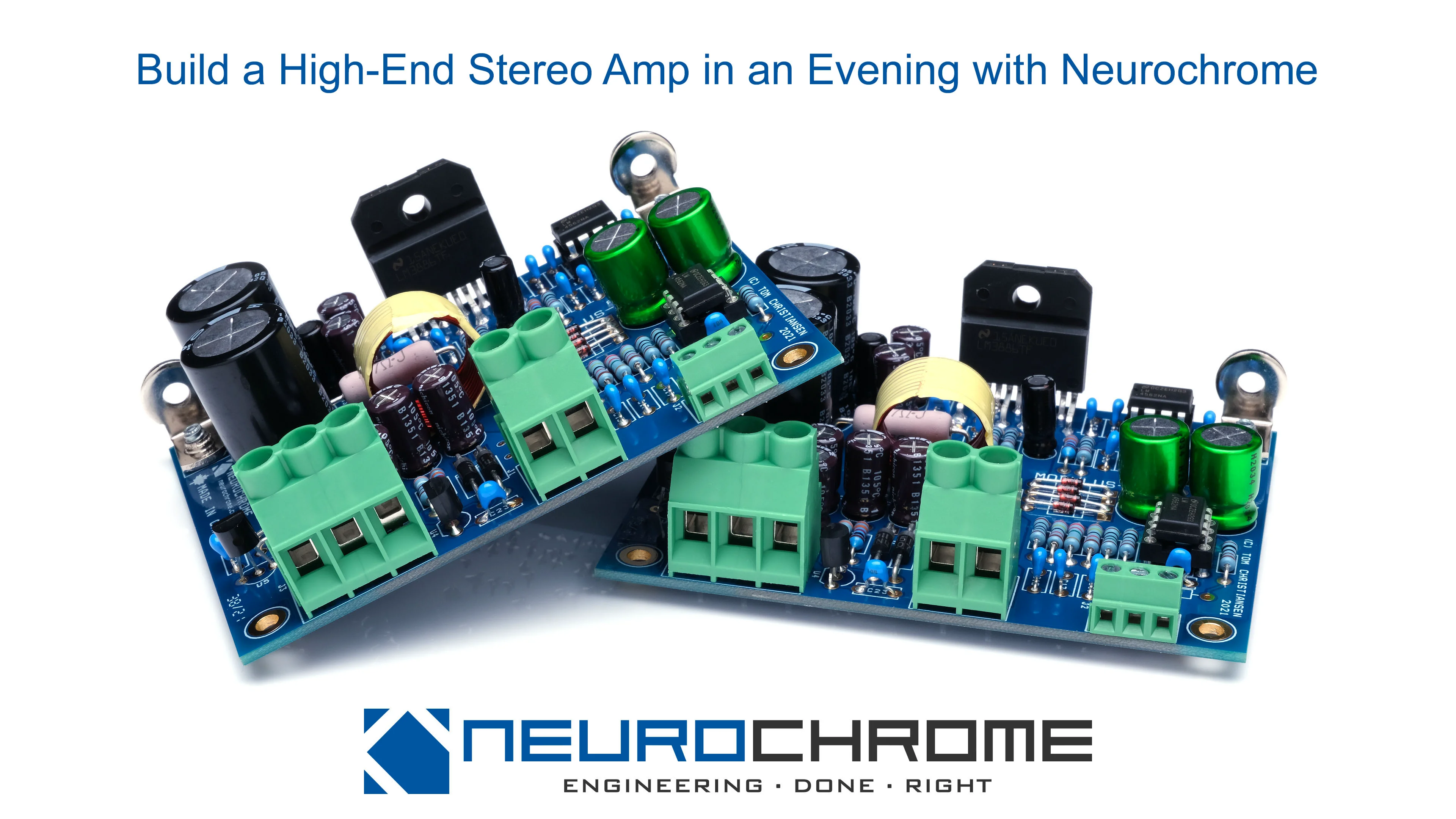 Modulus-86: 65W Audio Amp with Ultra-Low THD | Neurochrome