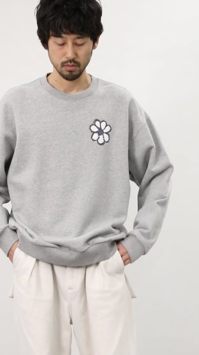 NICK GEAR ニックギア SP TOMS FLOWER SWEAT お花-