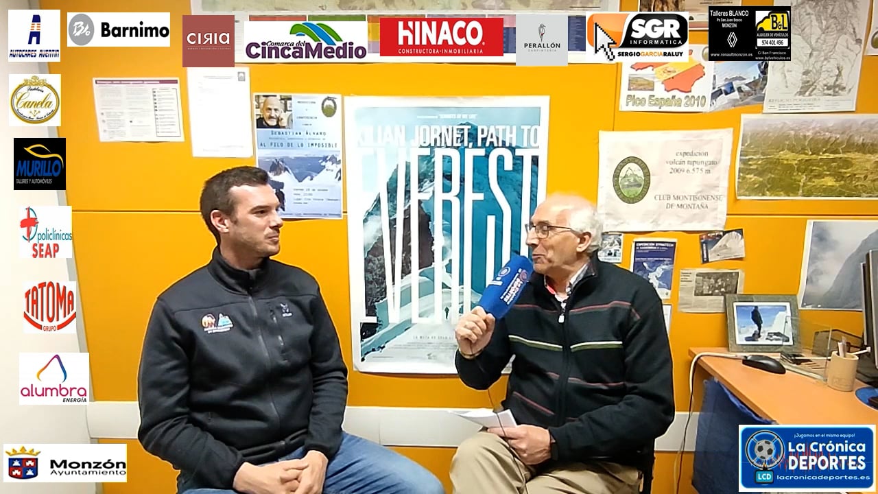 CON EL MONTAÑERO DE ZUERA JOSÉ CARLOS CORTÉS HABLAMOS DE SU EXPEDICIÓN AL ACONCAGUA