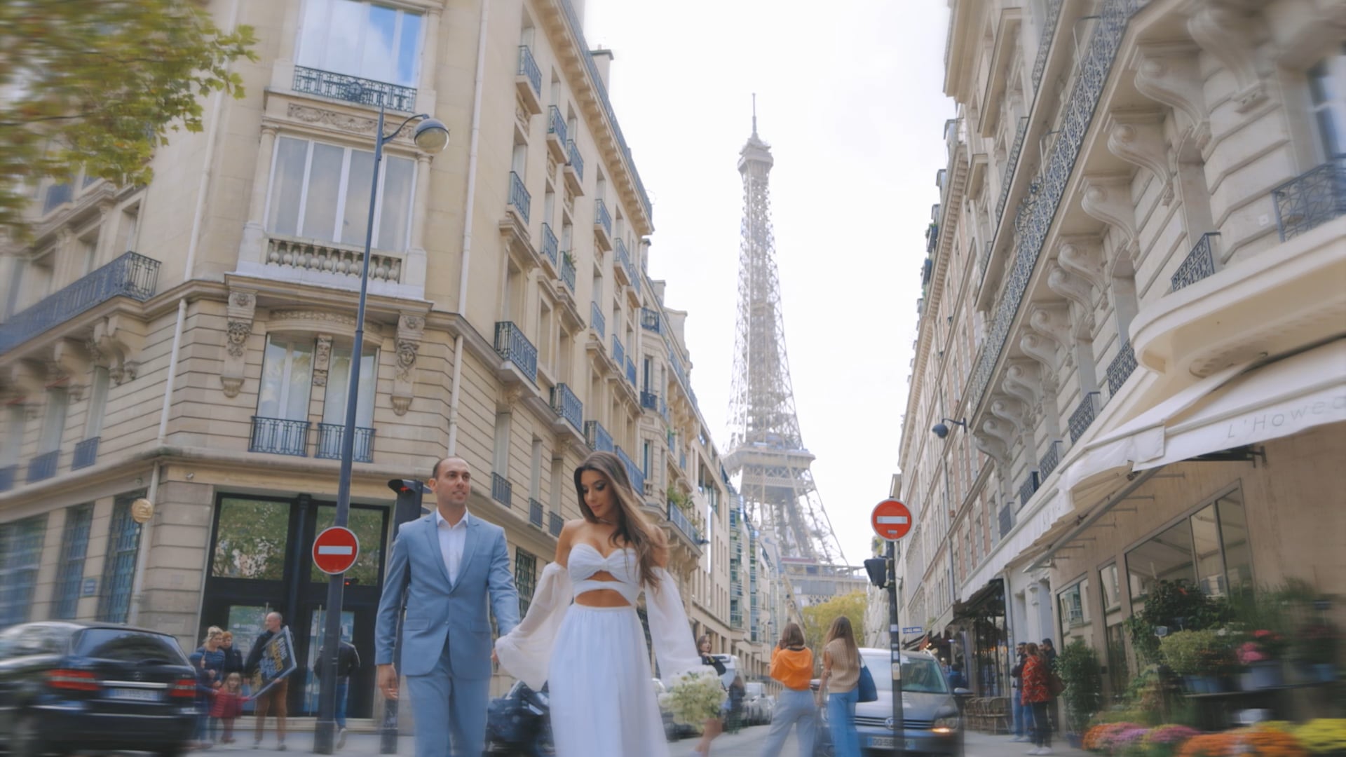 Laura e Douglas - Ensaio em Paris