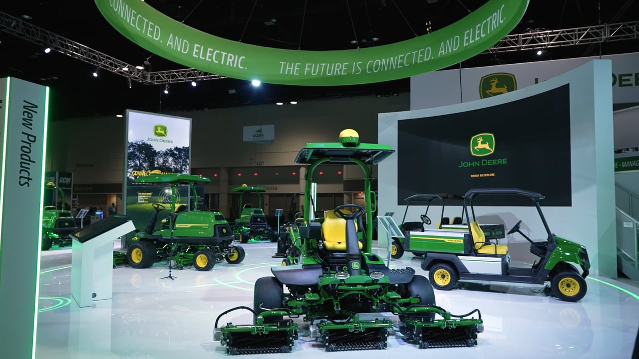 2023 GCSAA Conference and Trade Show John Deere Booth Tour GCSAA TV