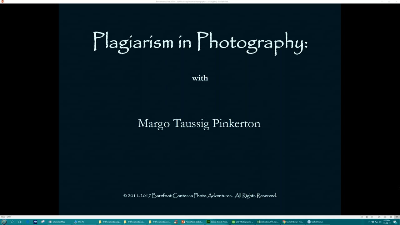 On Plagiarism in Photography w/ Margo Taussig Pinkerton