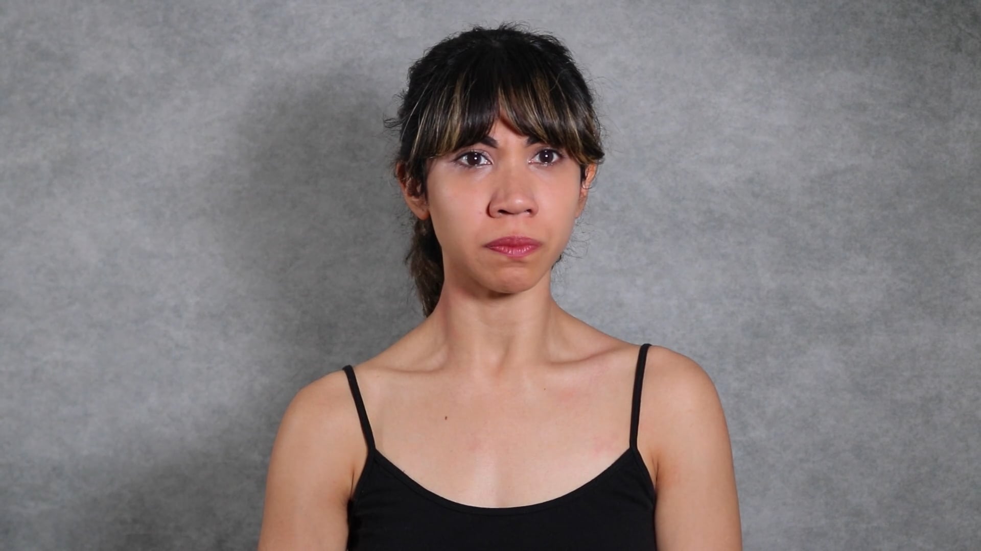 DRAMA-Bold Defiant Hispanic Woman
