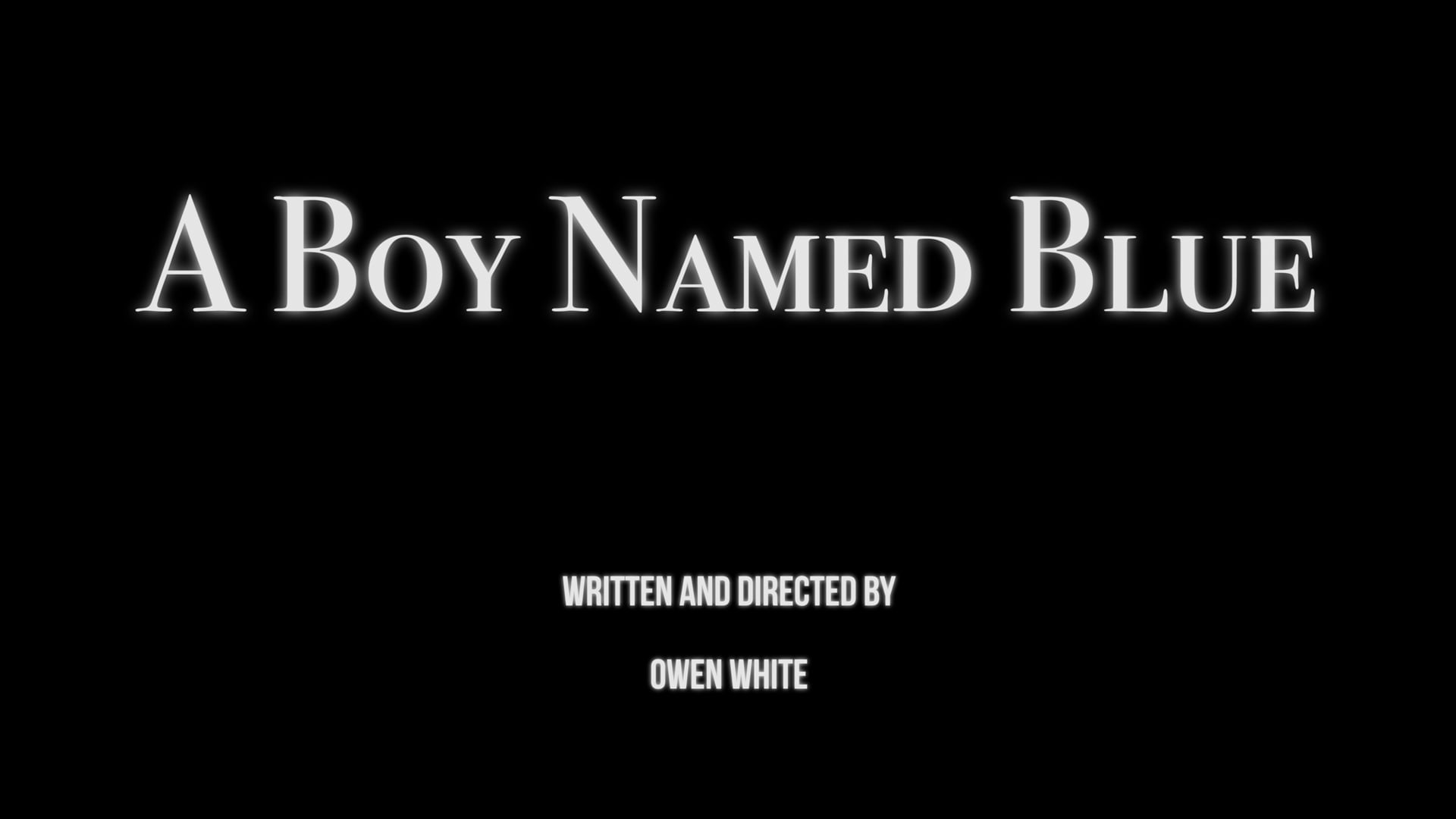 A Boy Named Blue