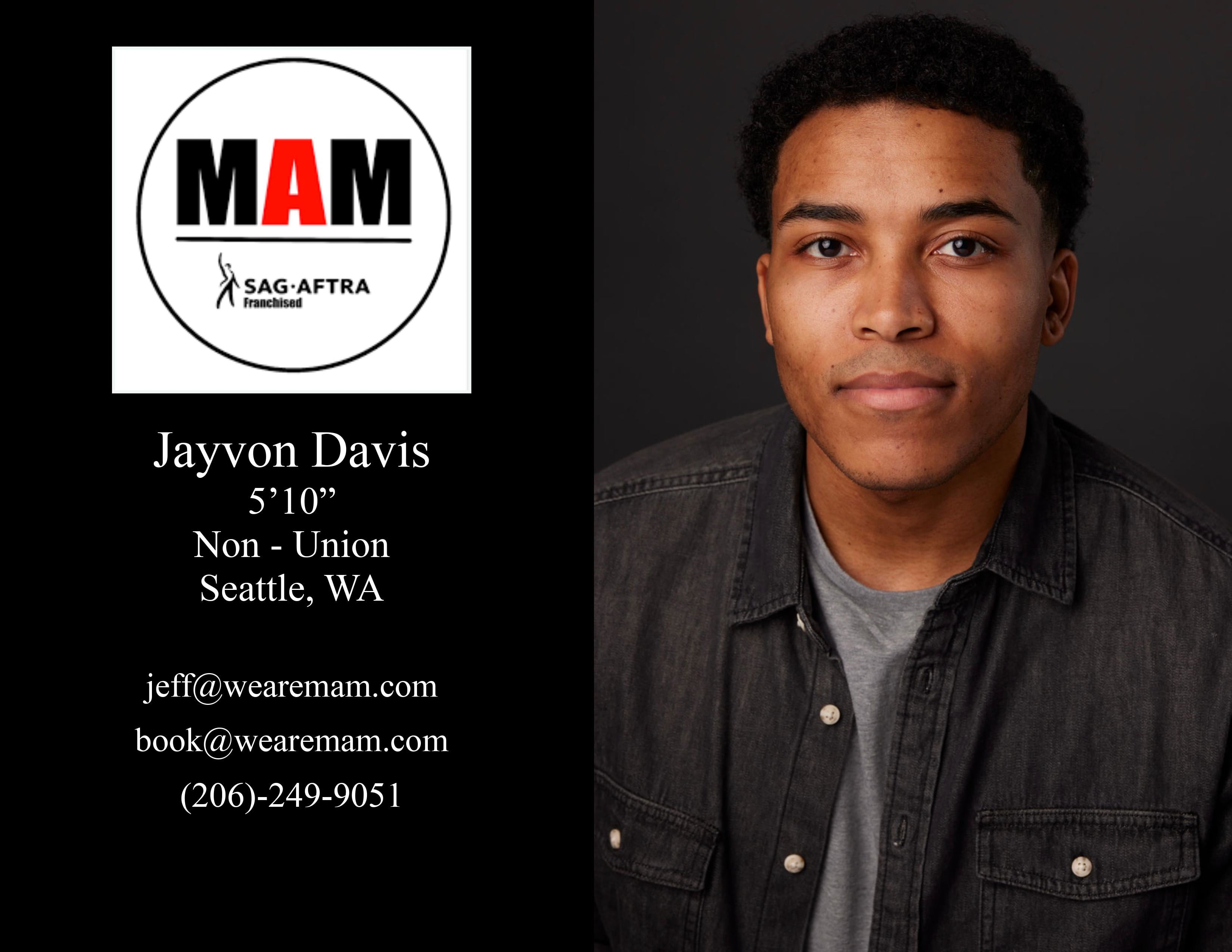 Jayvon Davis Acting Reel 2023 on Vimeo