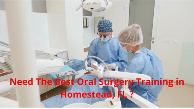 ⁣Salama Oral Surgery Training Center in Homestead, FL