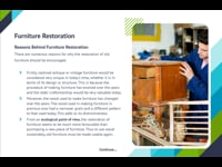 Furniture Restoration Overview
