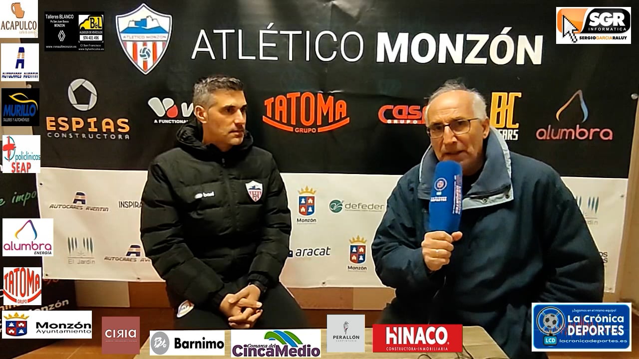 LA PREVIA / Monzón - SD Ejea / J 20 / Cristian Abad (Entrenador At Monzón Alumbra) 3ª División