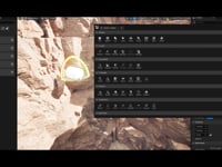 3D Modelling a Cave - Unreal Engine Timelapse