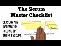 The Scrum Master Checklist 