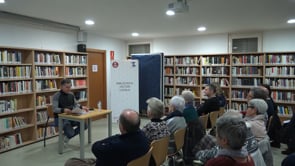 Martí Gironell porta Noah Gordon i Naguib Mahfuz a la biblioteca Victor Català