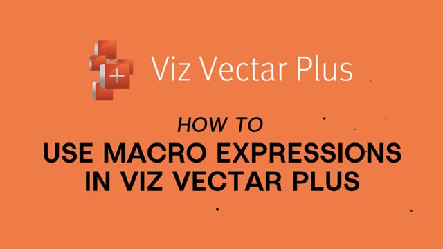 Viz Minute - How to use Macro Expressions in Viz Vectar Plus
