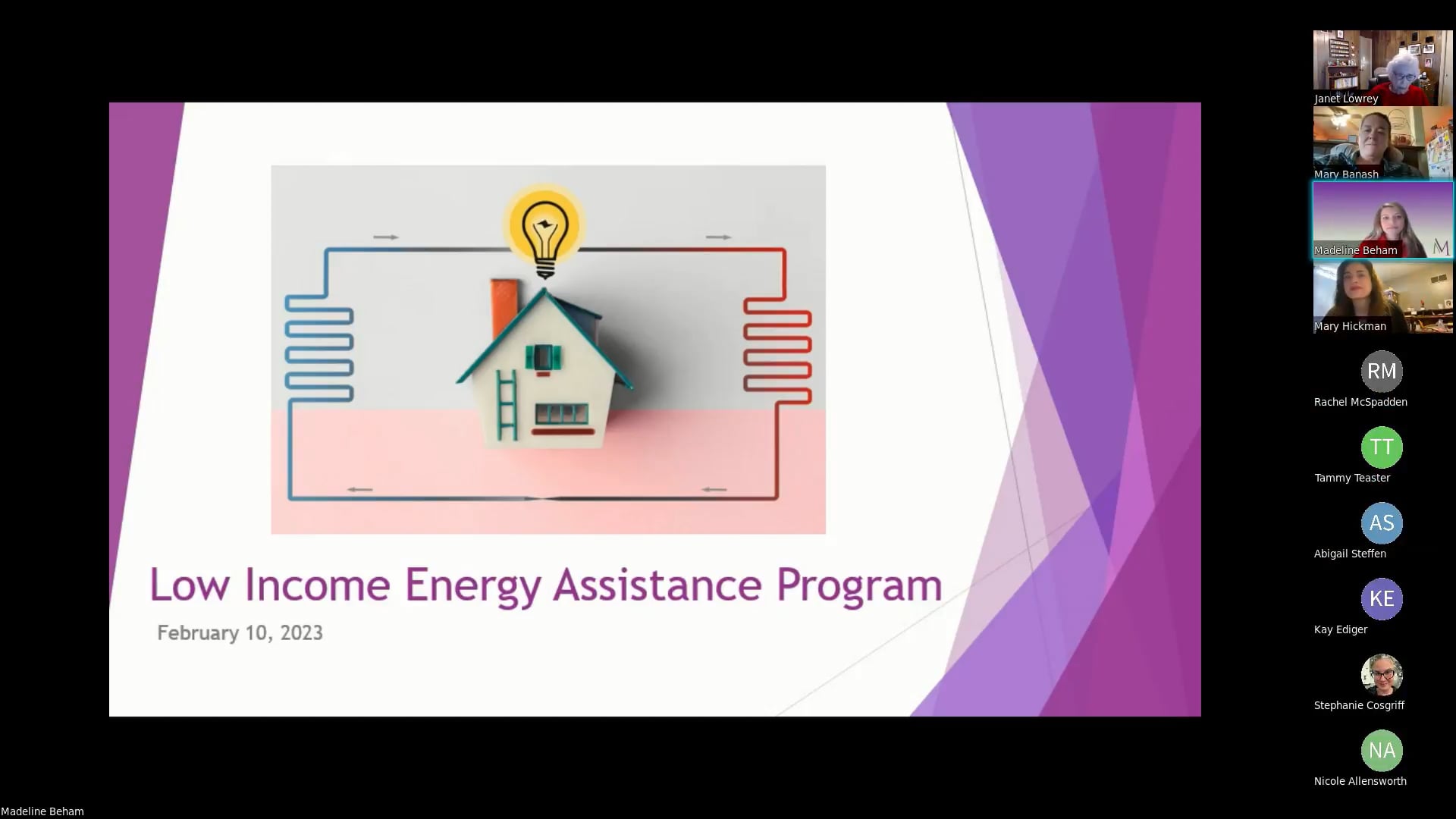 Low Income Energy Assistance Program (LIEAP) 02.10.2023 On Vimeo