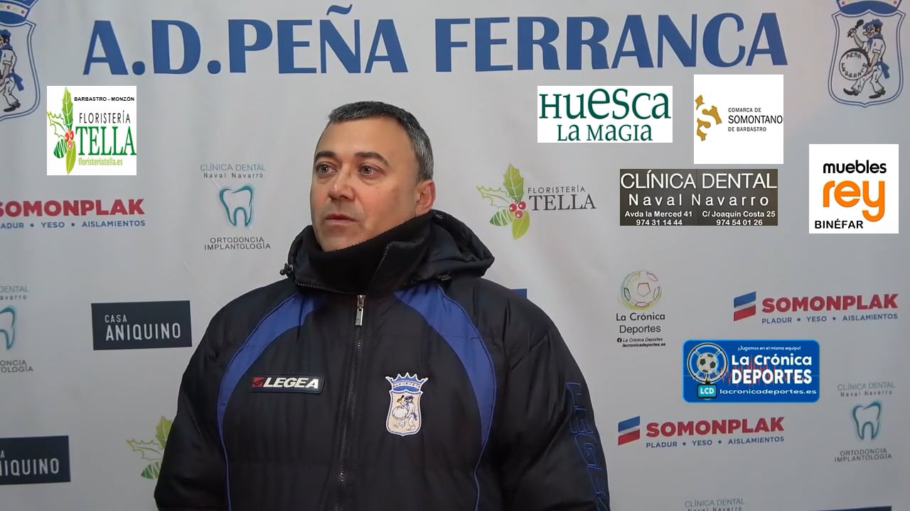 LA PREVIA / Peña Ferranca Tella - UD San Lorenzo / JOSÉ LUIS BLÁZQUEZ (Peña Ferranca) Jornada 20 / 1ª Regional Gr 2