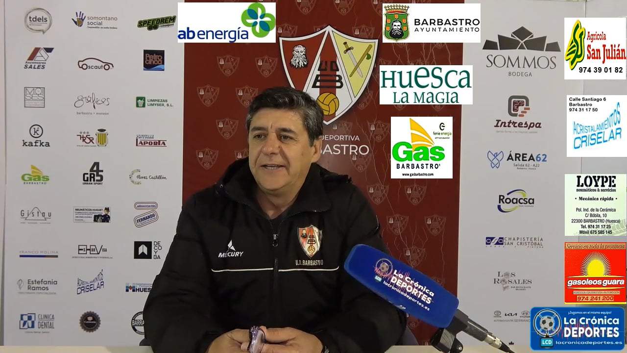 LA PREVIA / CD La Almunia - UD Barbastro / JOSETE (Entrenador Barbastro) Jornada 21 / 3ª División