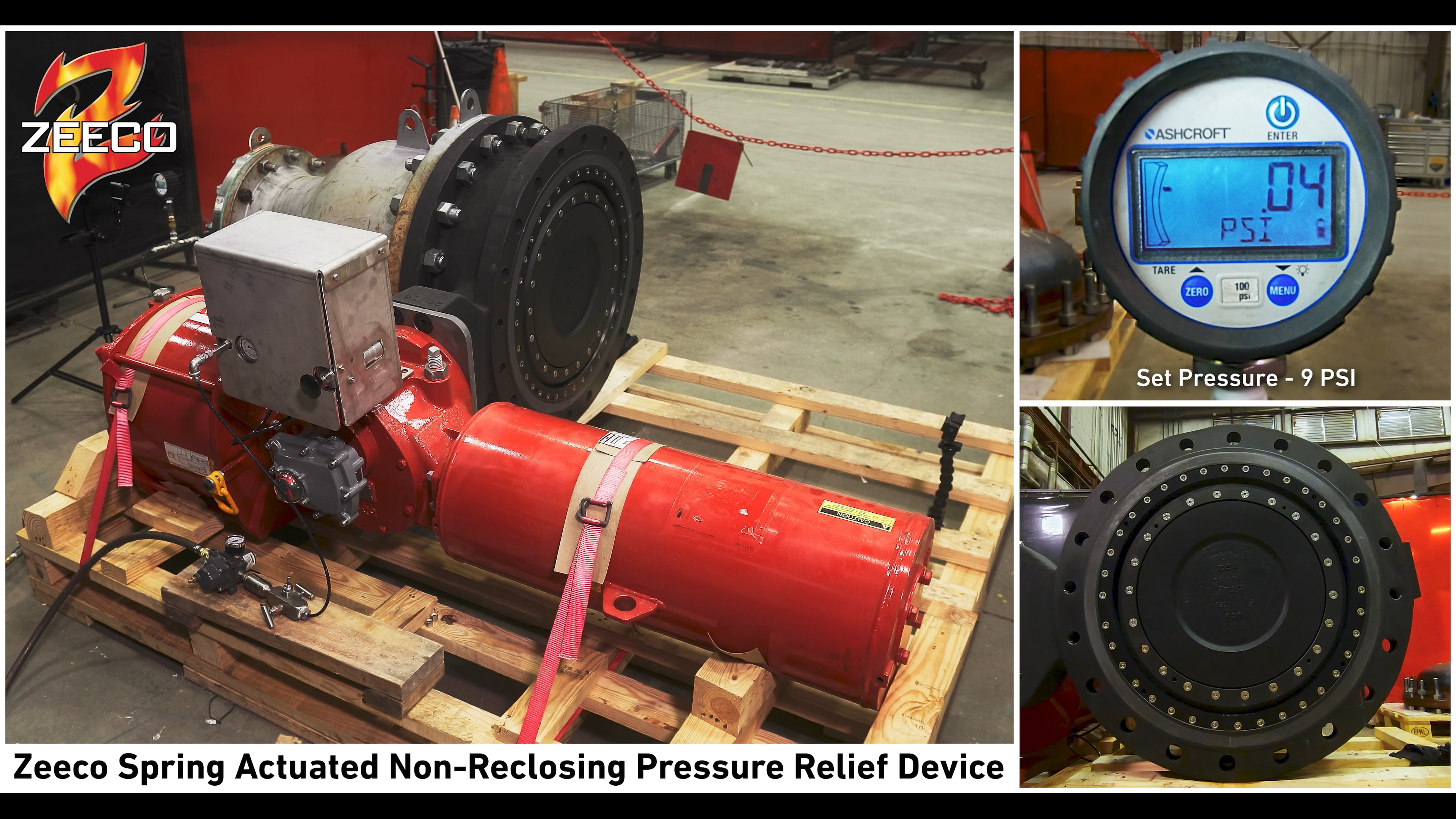 Zeeco Spring Actuated Non-Reclosing Pressure Relief Device - Zeeco ...