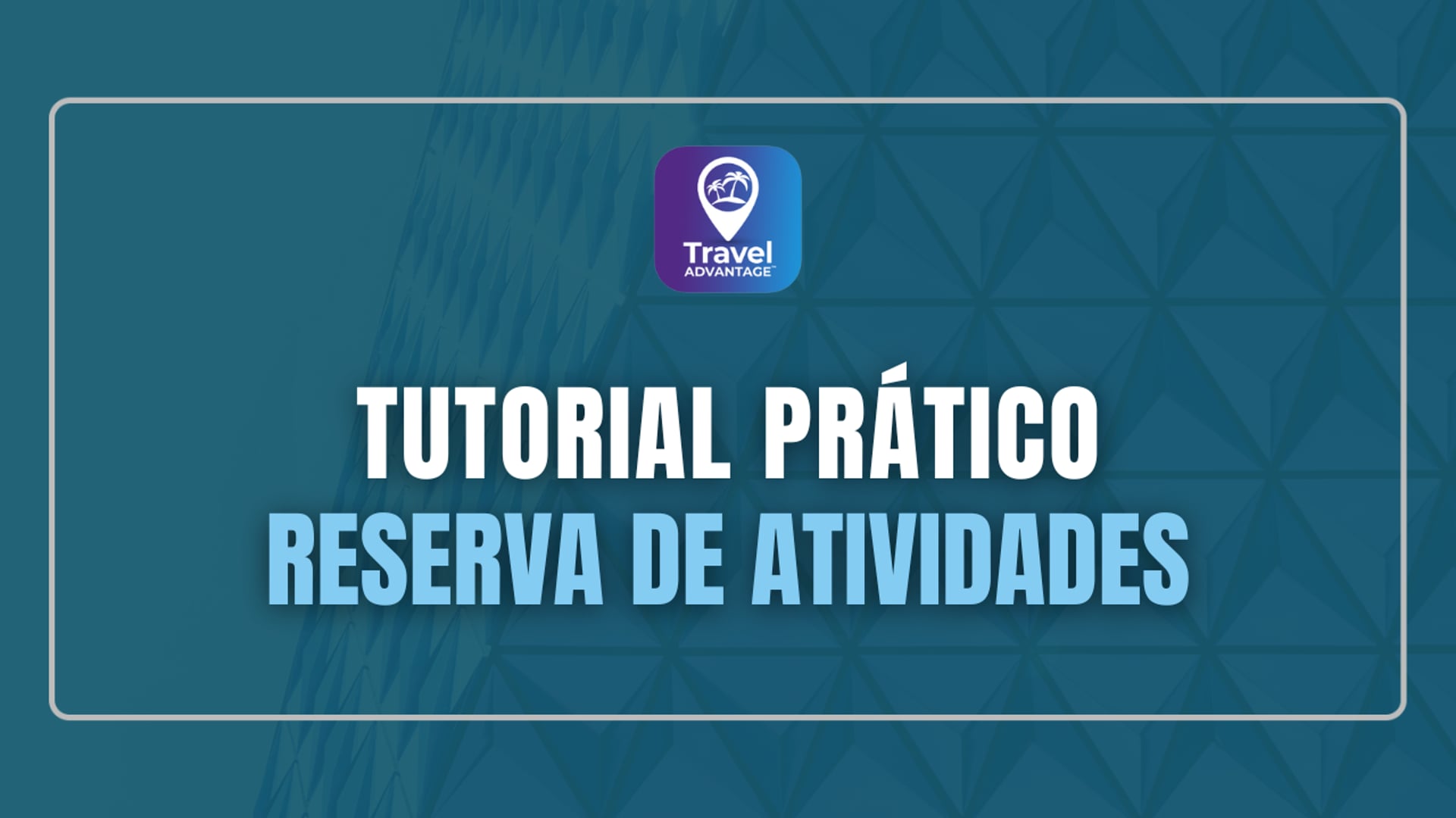 RESERVA DE ATIVIDADES