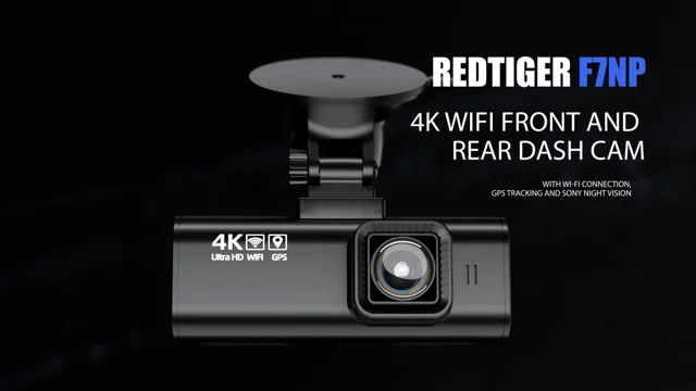 REDTIGER F7NP 4K Dash Cam with Wi-Fi GPS and USB C hardwire kit