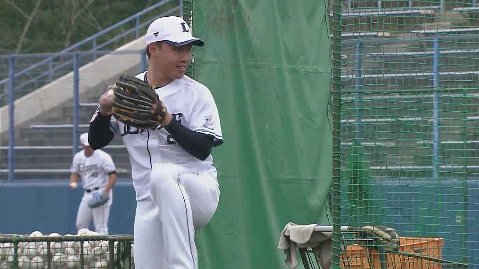 【春季キャンプ】ライオンズ・水上由伸がバッティングピッチャーとして登場!!  2023年2月11日 埼玉西武ライオンズ