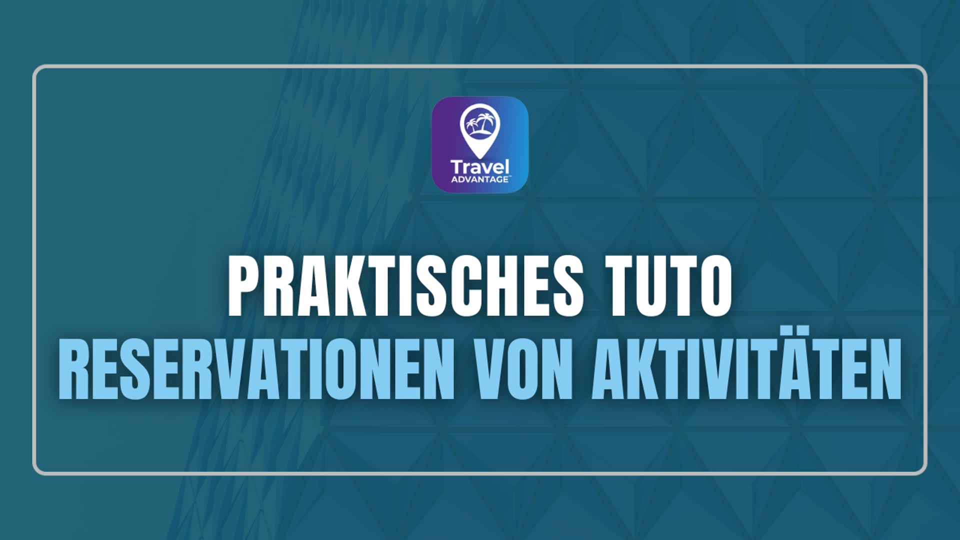 RESERVATIONEN VON AKTIVITÄTEN