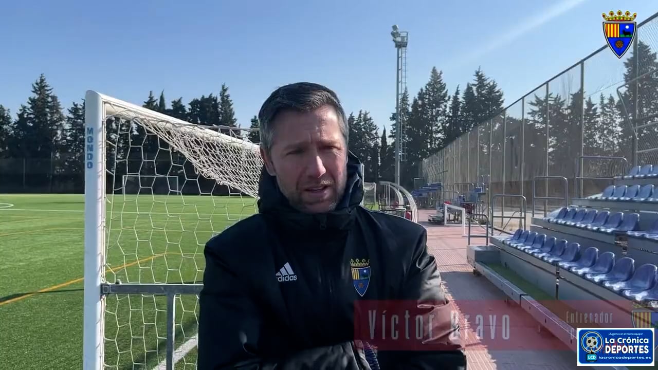 LA PREVIA / CD Teruel - UD Alzira / VÍCTOR BRAVO (Entrenador Teruel) Jornada 21 / 2ª RFEF - Grupo 3 / Fuente: CD Teruel 